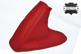 BRIGHT RED LEATHER FITS BMW E36 E46 HANDBRAKE GAITER  1991-2005 E BRAKE BOOT