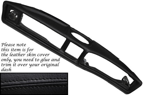 BLACK STITCHING FITS TRIUMPH STAG MK1 MK2 DASH DASHBOARD LEATHER SKIN COVER ONLY