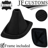 BLACK STITCH LEATHER HI LOW BOOT + METAL FRAME FOR TOYOTA HILUX SURF 89-95