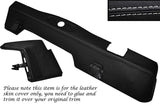 WHITE STITCH LOWER DASH DASHBOARD LEATHER COVERS FITS LAND ROVER SERIES 2 2A 3