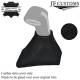 FITS VW PASSAT B6 05-10 BLACK STITCH DSG AUTOMATIC GEAR LEATHER COVER CUSTOM NEW