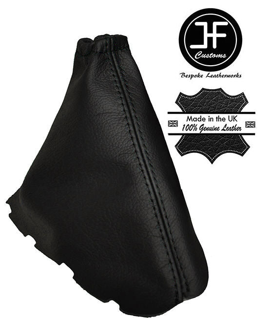 BLACK STITCHING REAL LEATHER HANDBRAKE GAITER FOR KIA SORENTO 2002-2006