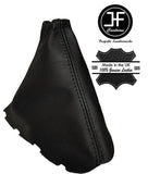 BLACK STITCHING REAL LEATHER HANDBRAKE GAITER FOR KIA SORENTO 2002-2006