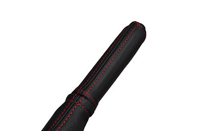 red stitch FITS HONDA CRX DEL SOL 92-97 LEATHER HANDBRAKE HANDLE COVER ONLY
