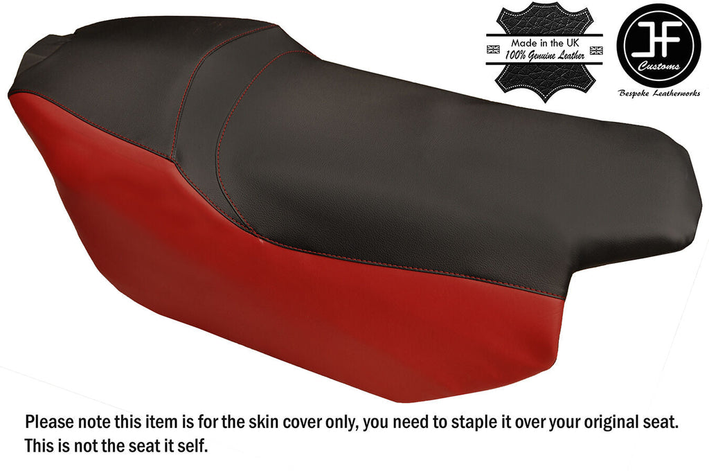 BLACK & DARK RED VINYL CUSTOM FITS ARCTIC CAT F8 EFI LXR F1000 Z1 SEAT COVER