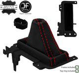 RED STITCH LEATHER AUTOMATIC GEAR+FRAME FITS NISSAN ALTIMA 2019-2021 CUSTOM NEW