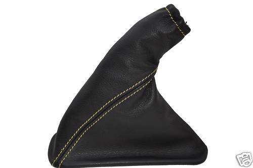 FITS HOLDEN VECTRA  LEATHER HANDBRAKE GAITER BIEGE STITCH CUSTOM NEW MADE IN UK