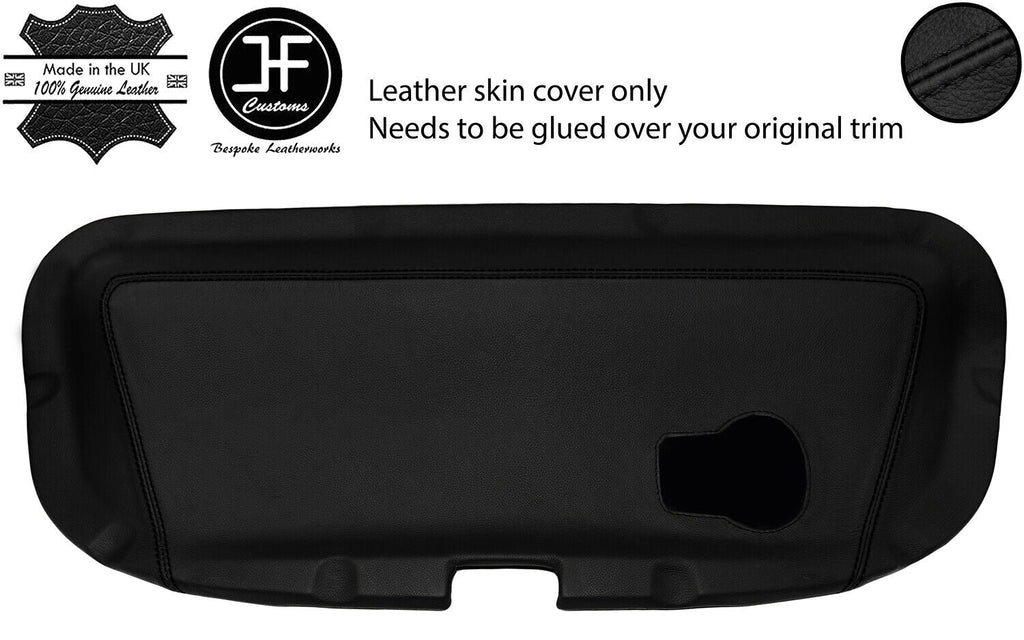 BLACK STITCH TAILGATE TRIM LEATHER COVER FOR CHRYSLER CROSSFIRE CONVERTIBLE
