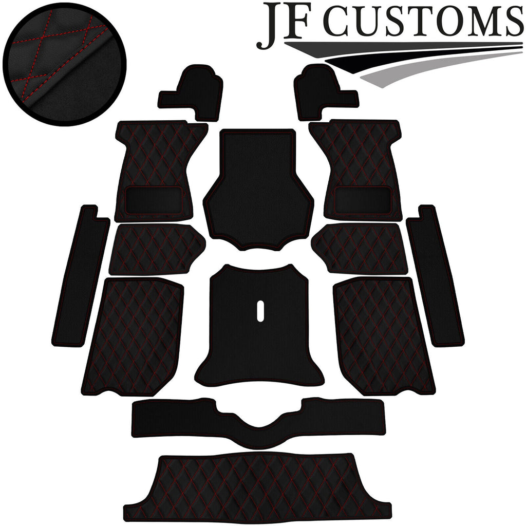 D RED DIAMOND VINYL FULL CARPET KIT FOR TRIUMPH SPITFIRE MK2 MK3 MK4 1500 65-80