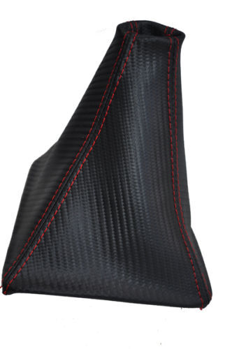 FITS FORD MUSTANG 87-2008CARBON FIBER GAITER RED STITCH CUSTOM NEW MADE IN UK