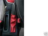FITS ALFA ROMEO GTV/SPIDER GEAR+HANDBRAKE GAITOR GAITER RED CUSTOM NEW