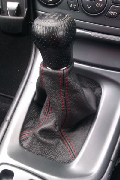 RED DOUBLE STITCHING FITS TOYOTA CELICA MK7 GEAR GAITER SHIFT BOOT 1999-2006 NEW