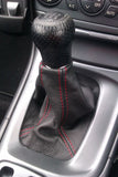 RED DOUBLE STITCHING FITS TOYOTA CELICA MK7 GEAR GAITER SHIFT BOOT 1999-2006 NEW