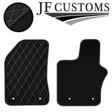 WHITE DIAMOND STITCH VINYL 4X TAILORED FLOOR CARPET FOR JEEP RENEGADE 15-21 JF1