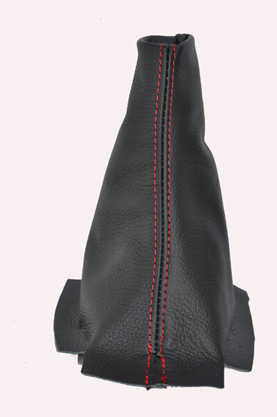 red stitch FITS CITROEN C3 PICASSO 2009-2011 BLACK REAL QUALITY LEATHER GAITOR