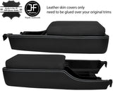 WHITE STITCH CENTRE CONSOLE SIDE TRIM LEATHER COVER FITS NISSAN 300ZX Z32 90-96