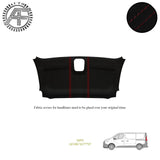 LUXE SUEDE HEADLINER COVER FOR RENAULT TRAFIC MK3 4-DOOR VAN 2014-PRESENT