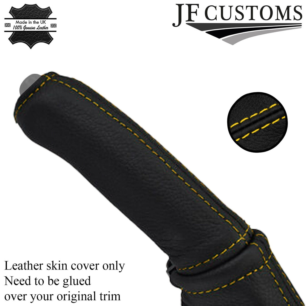 yellow stitch FITS MAZDA RX7 FD3S 92-02 HANDBRAKE HANDLE COVER ONLY CUSTOM NEW