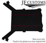 RED STITCH LUXE SUEDE HEADLINER COVER FOR BMW E30 81-92 COUPE CUSTOM NEW
