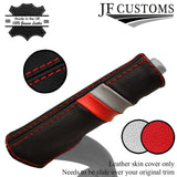 RED  STITCH SPORT STRIPE LEATHER HANDBRAKE HANDLE COVER FITS AUDI A3 8P 04-12