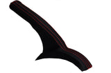 red stitching FITS MITSUBISHI LANCER EVO 4 5 6  HANDBRAKE GAITER LEATHER