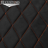 DSG2 ORANGE STITCH FRONT HEADLINER D GREY SUEDE COVER FITS VW T5 TRANSPORTER VAN