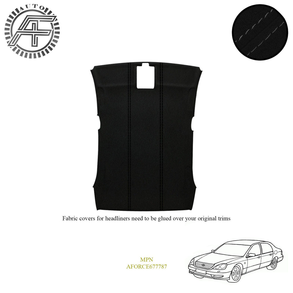 LUXE SUEDE HEADLINER COVER FITS LEXUS LS 430 4 DOOR SEDAN 2000-2006 MADE IN UK