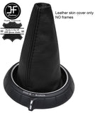 BLACK REAL LEATHER MANUAL GEAR GAITER FOR BMW MINI COOPER F55 F56 2014-2018