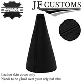 BLACK STITCH ITALIAN LEATHER GEAR GAITER FOR JAGUAR MK2 1959-1967 CUSTOM NEW