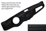 BLACK STITCH DASH DASHBOARD LEATHER COVER FITS AUSTIN NASH METROPOLITAN