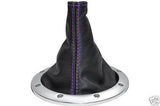 FITS AUDI TT LEATHER GEAR GAITER SHIFT BOOT PURPLE ST 98-06 CUSTOM NEW