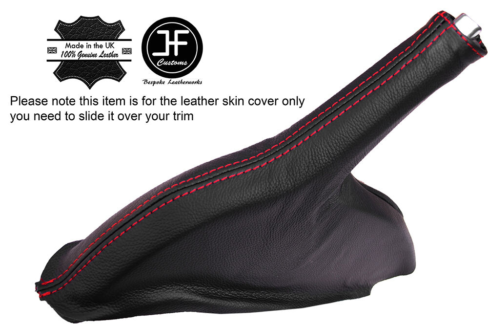 RED STITCH HANDBRAKE GAITER FITS FORD TRANSIT COURIER TOURNEO COURIER 14-16