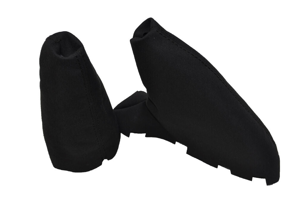 BLACK  STITCH 2007-2012 FITS BMW MINI COOPER R56 R57 CLUBMAN R55 SET PU SUEDE