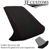 RED STITCH SUEDE CARBON SPEEDO GAUGE HOOD COVERS FOR HONDA CIVIC MK10 X 15-20