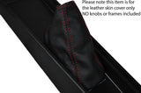 RED STITCH LEATHER SKIN HANDBRAKE GAITER FITS AUSTIN PRINCESS 1978-1982