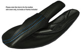 BLUE STITCH LEATHER SKIN HANDBRAKE GAITER FITS BMW 3 SERIES F30 F31 2012-2015