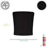 LUXE SUEDE HEADLINER COVER FITS JAGUAR XJ SERIES 1 AND 2 1968-1979 CUSTOM NEW