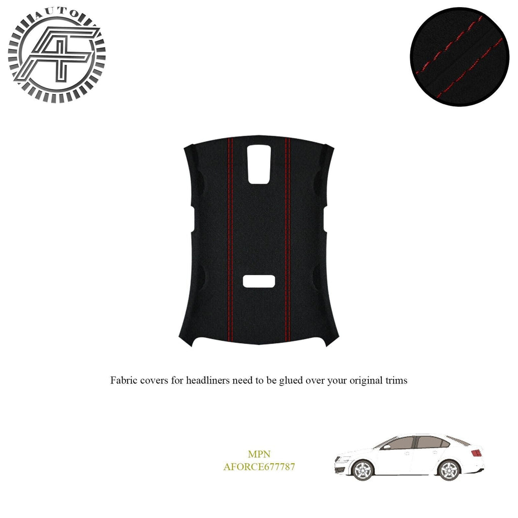LUXE SUEDE HEADLINER COVER FOR SKODA OCTAVIA III 5 DOOR LIFTBACK 2012-2019