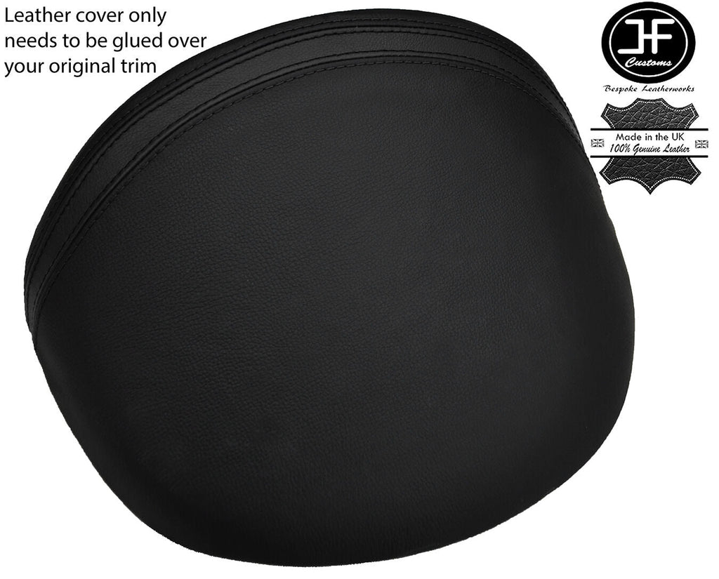 BLACK & BLACK STRIPE LEATHER DASH COWL HOOD COVER FITS MG MGF MG TF 1995-2005