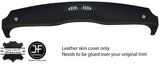 YELLOW STITCH TOP DASHBOARD LEATHER COVER FOR BMW MINI R50 R53 01-06 STYLE 2