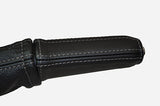 grey stitch FITS MG ZR ROVER 25 2004-2006 LEATHER HANDBRAKE HANDLE COVER ONLY