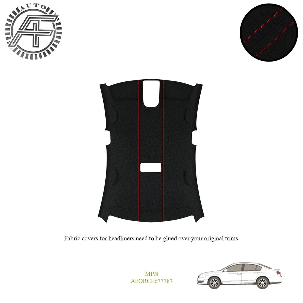 LUXE SUEDE HEADLINER COVER FOR VOLKSWAGEN PASSAT B6 4-DOOR SEDAN 2006-2010