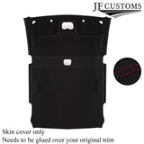 D RED STITCH SUEDE HEADLINER COVER FOR SUBARU IMPREZA WRX STI 08-14 SEDAN