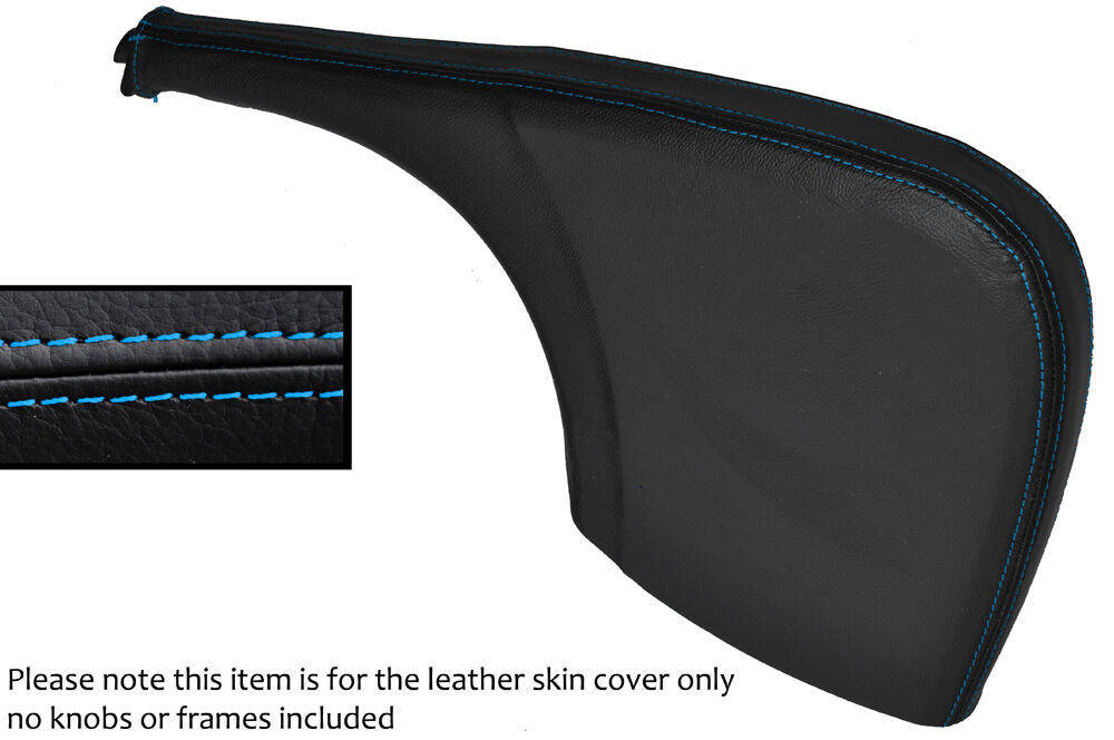 BLUE STITCH LEATHER SKIN HANDBRAKE GAITER FITS MERCEDES SPRINTER 06-13