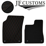 TAN DIAMOND VINYL 4X TAILORED FLOOR CARPET FOR CHRYSLER YPSILON MK3 11-21 JF1