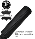 BLACK STITCH LEATHER HANDBRAKE HANDLE COVER FITS BMW 8 SERIES E31 840 850 90-99