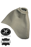 CHAMPAIGNE BEIGE LEATHER HANDBRAKE GAITER FITS JAGUAR X-TYPE 01-09 CUSTOM NEW