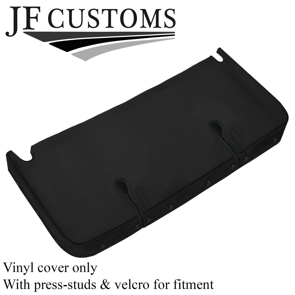 D GREEN STITCH REAR BOOT LID COVER PEBBLE-GRAIN VINYL FITS CATERHAM SEVEN S3