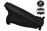WHITE STITCHING LEATHER HANDBRAKE GAITER FITS VAUXHALL CORSA C 2000-2006
