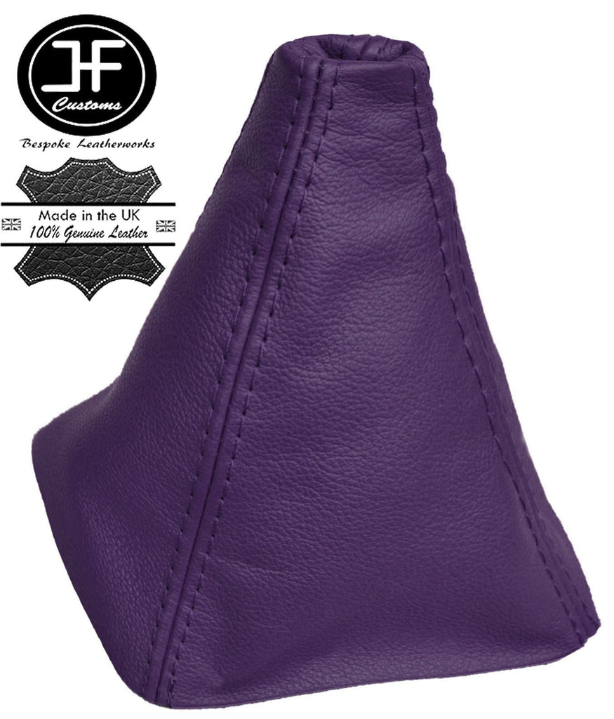 PURPLE REAL LEATHER GEAR GAITER FITS VOLKSWAGEN FITS VW GOLF 3 MK3 III 1991-1998